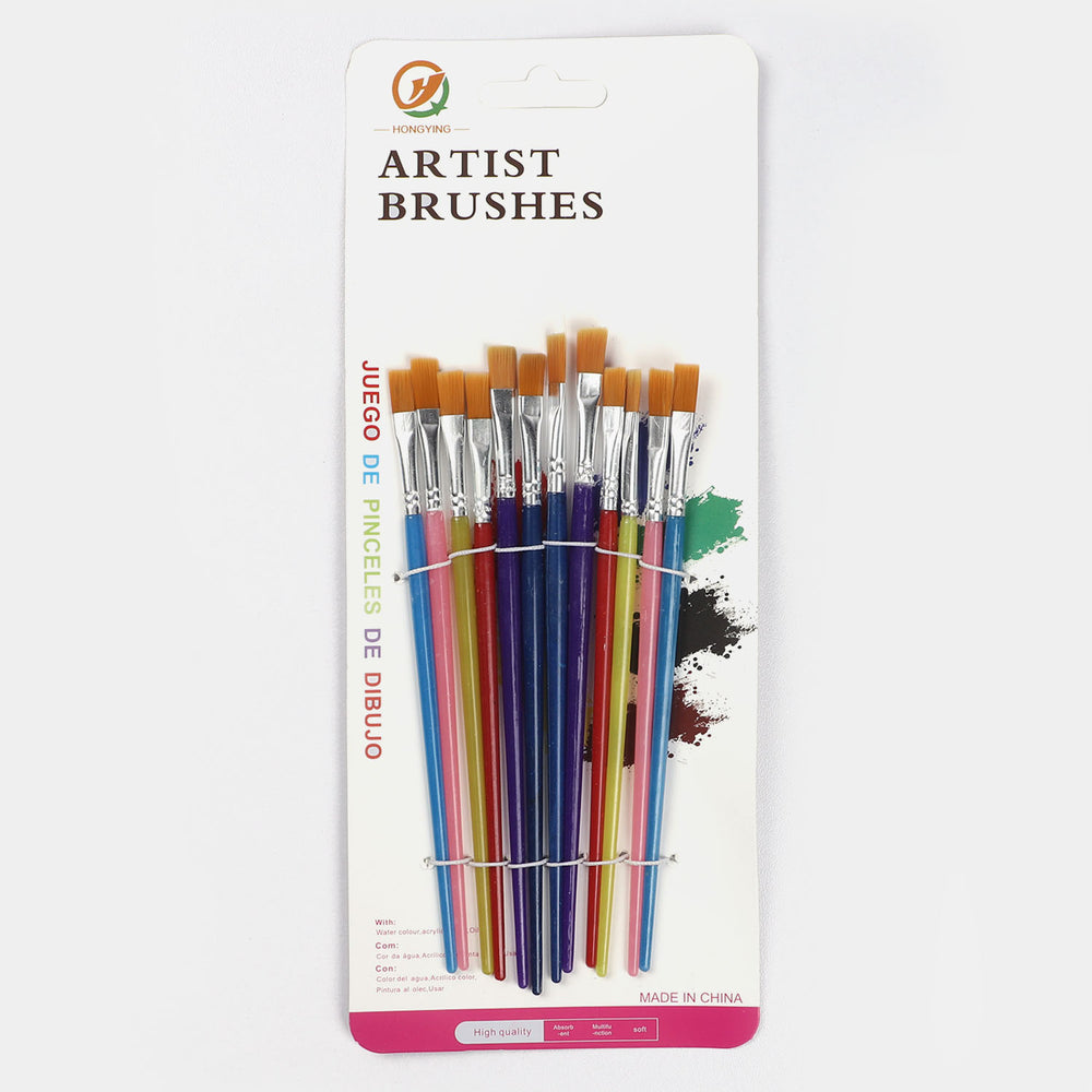 Artist Brushes Value 12 PCs Pack For Kids