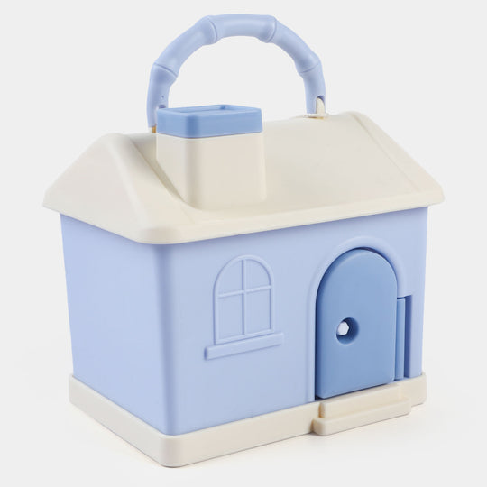 Cute House Shape Coin Box For Kids