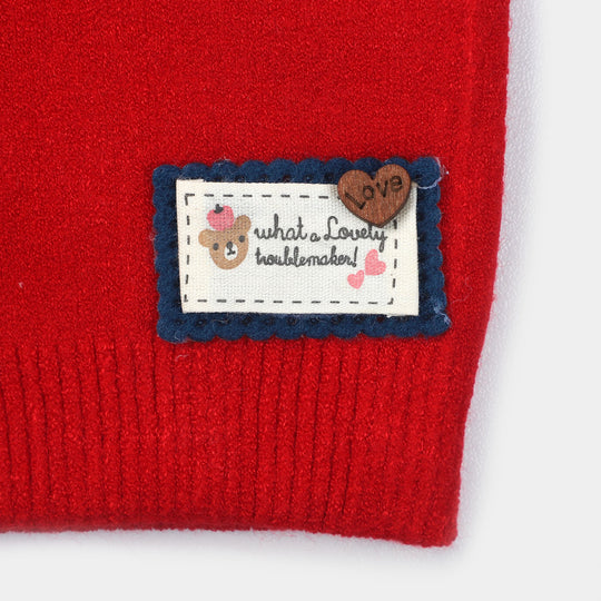 Baby Winter Cap/Hat 3M+ | Red