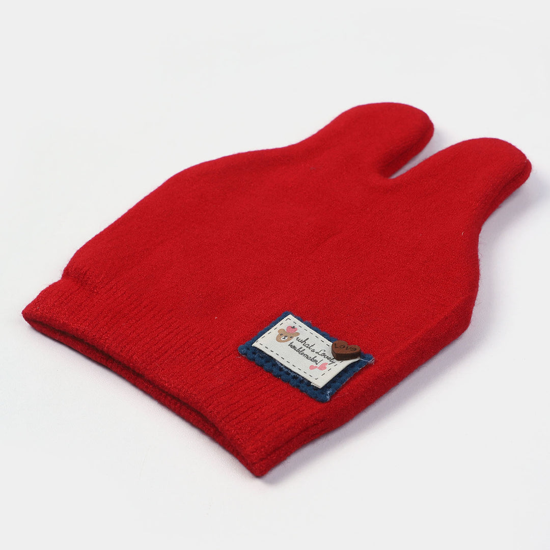 Baby Winter Cap/Hat 3M+ | Red