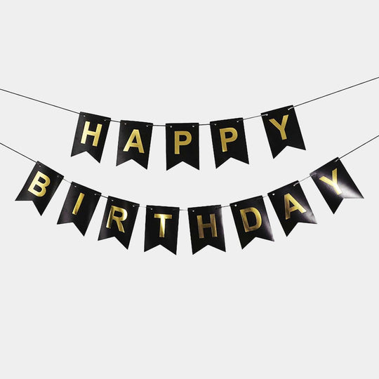 Happy Birthday Bunting Paper Banner