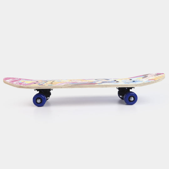 Character Print Skateboard For Kids