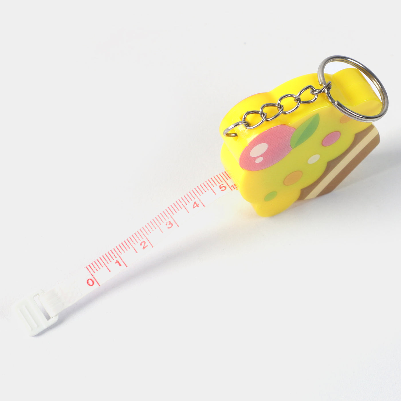 Measuring Tape Retractable Dual Sided In/Cm Keychain