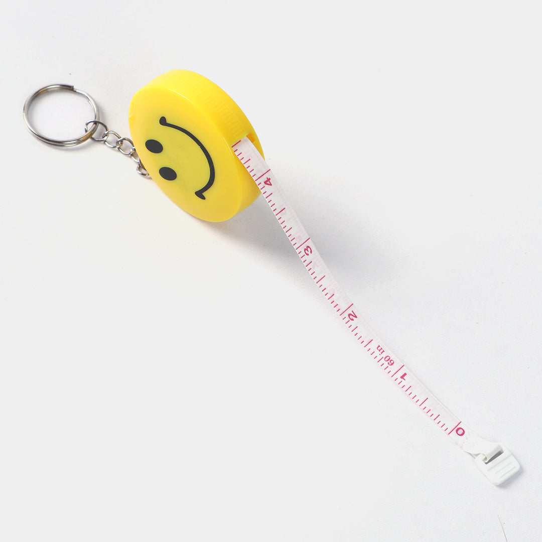 Measuring Tape Retractable Dual Sided In/Cm Keychain