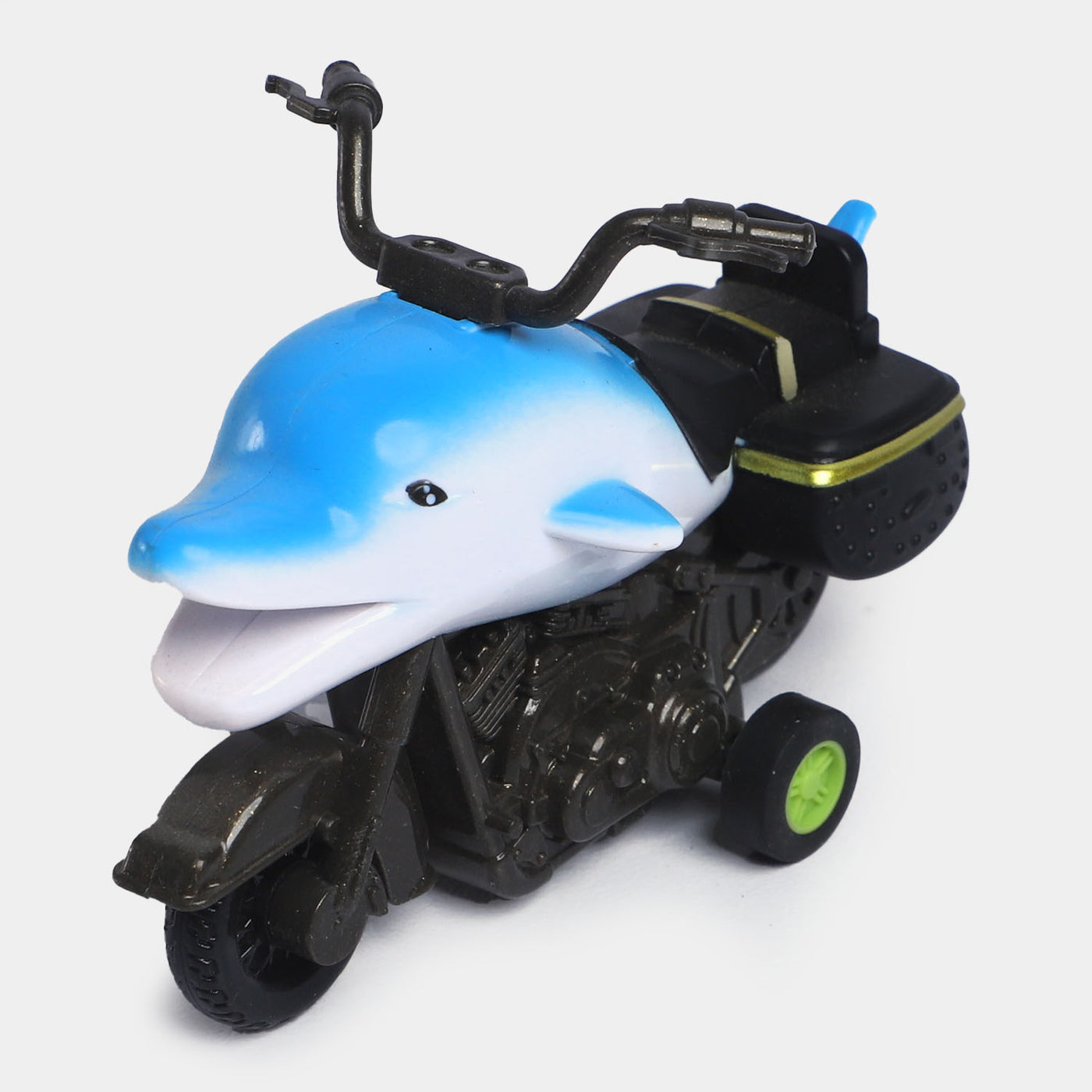 Pull Back & Go Dolphin Bike Toy For Kids