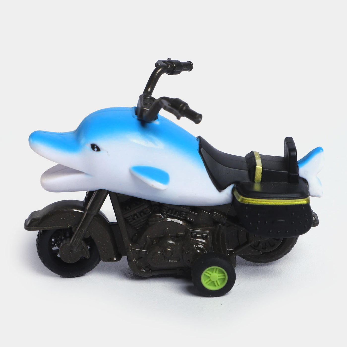 Pull Back & Go Dolphin Bike Toy For Kids