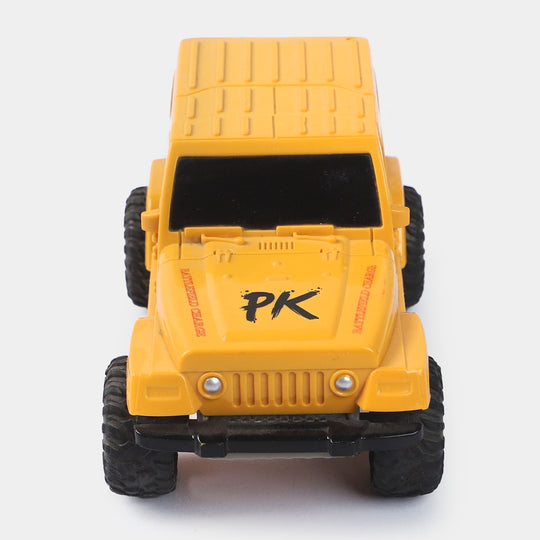 Deformation Friction Smart Jeep Toy