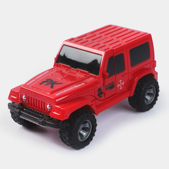 Deformation Friction Smart Jeep Toy