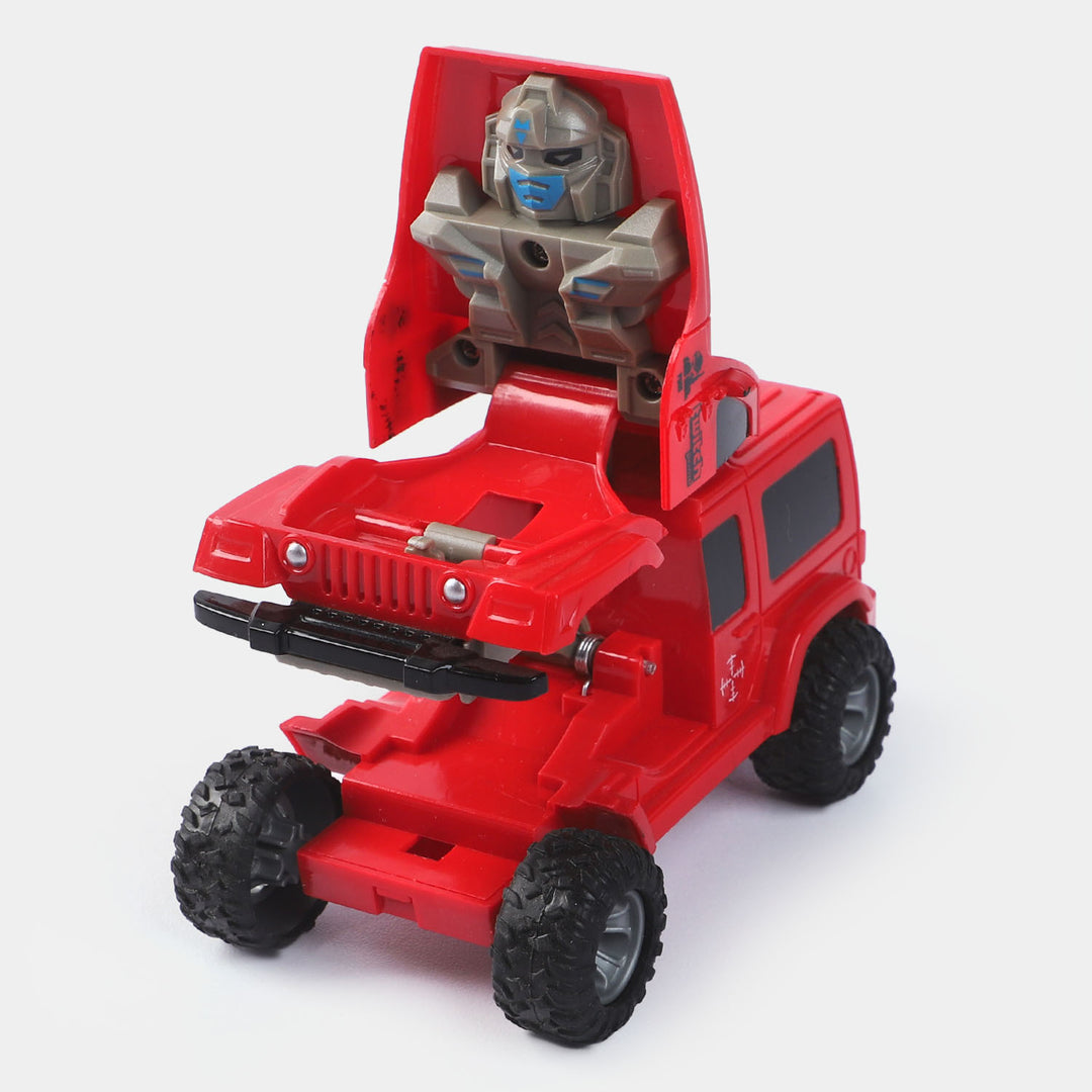 Deformation Friction Smart Jeep Toy