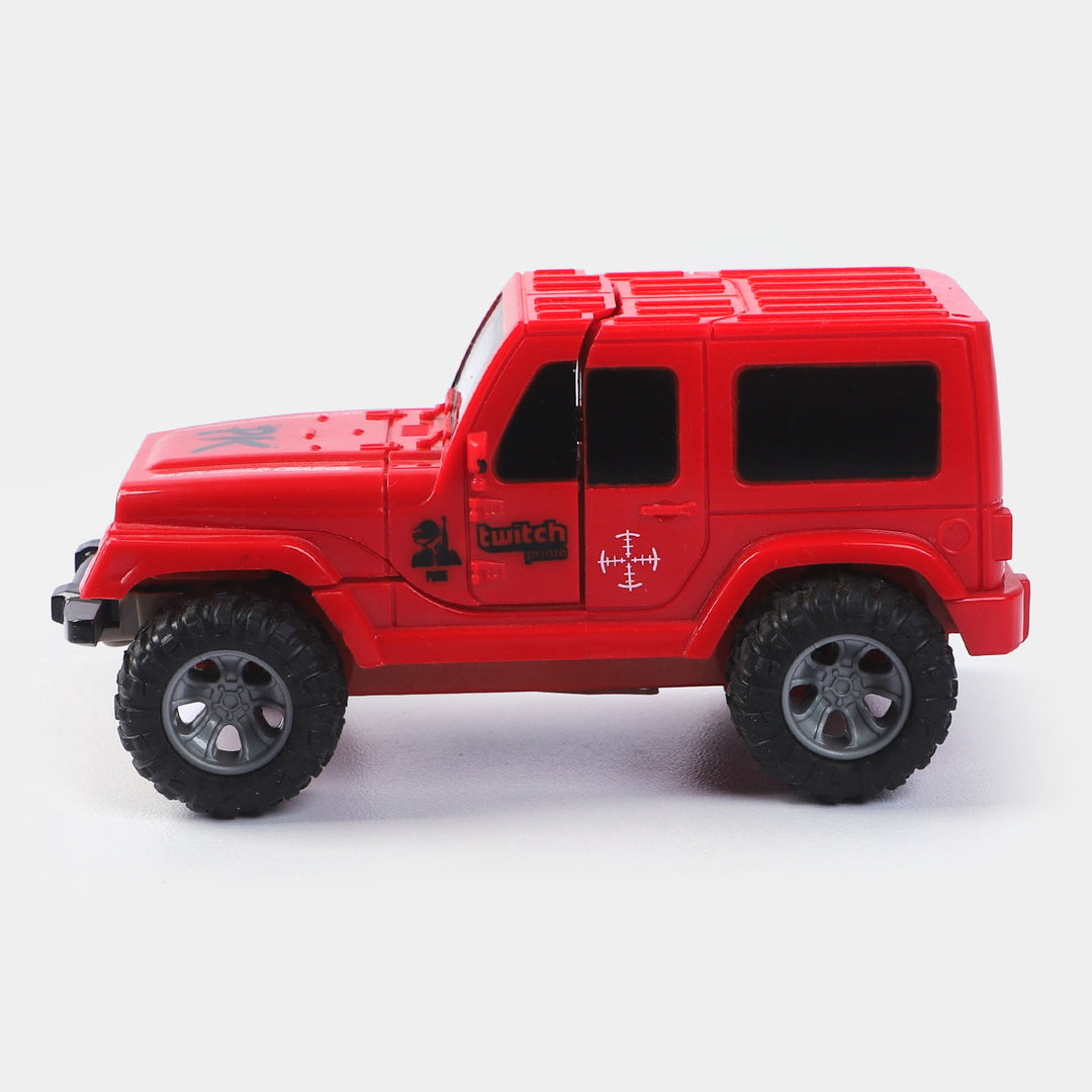 Deformation Friction Smart Jeep Toy