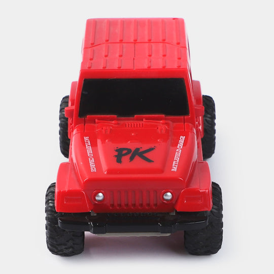 Deformation Friction Smart Jeep Toy