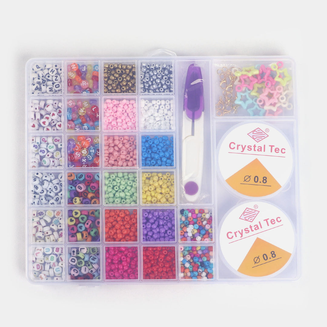 Girls Beads Set For Creative Play