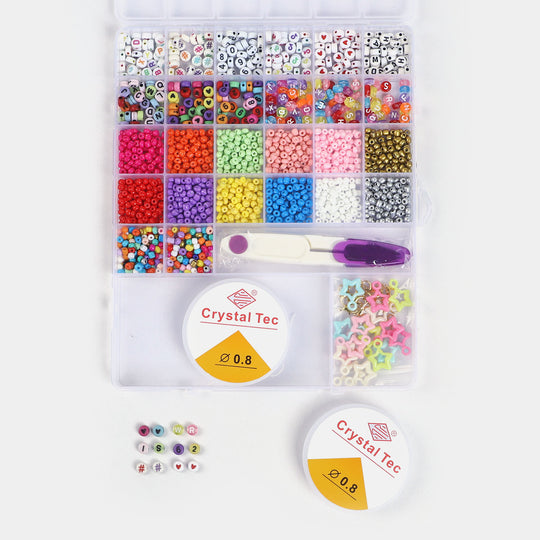 Girls Beads Set For Creative Play