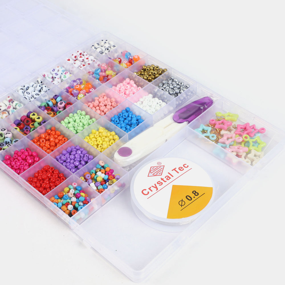 Girls Beads Set For Creative Play