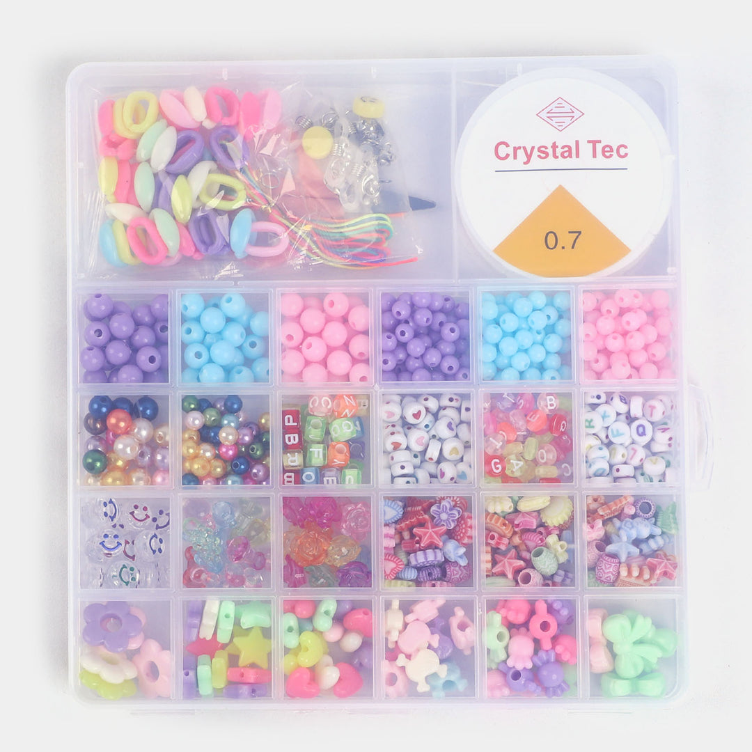 Girls Beads Set For Creative Play