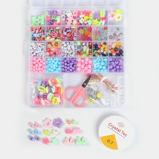 Girls Beads Set For Creative Play