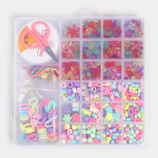 Girls Beads Set For Creative Play