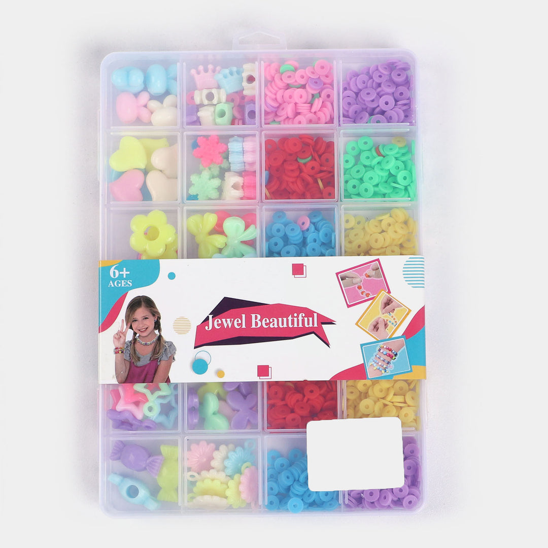 Girls Beads Set For Creative Play