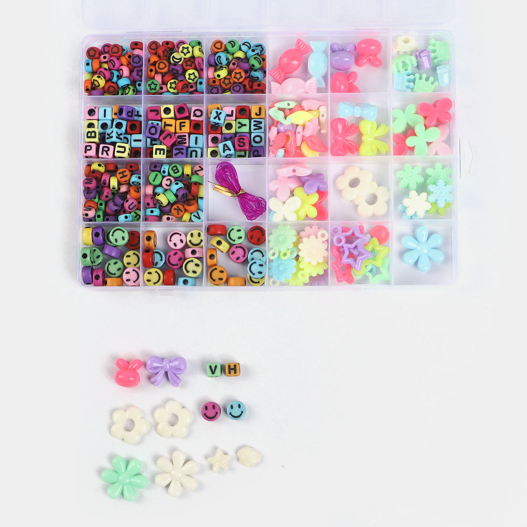 Girls Beads Set For Creative Play