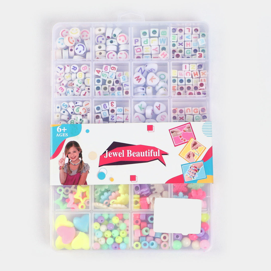 Girls Beads Set For Creative Play