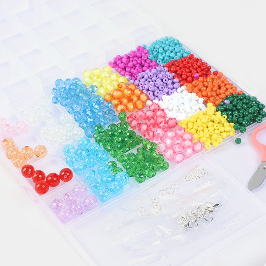 Girls Beads Set For Creative Play