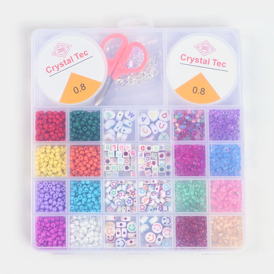 Girls Beads Set For Creative Play