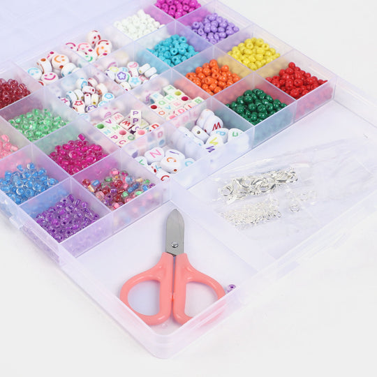 Girls Beads Set For Creative Play