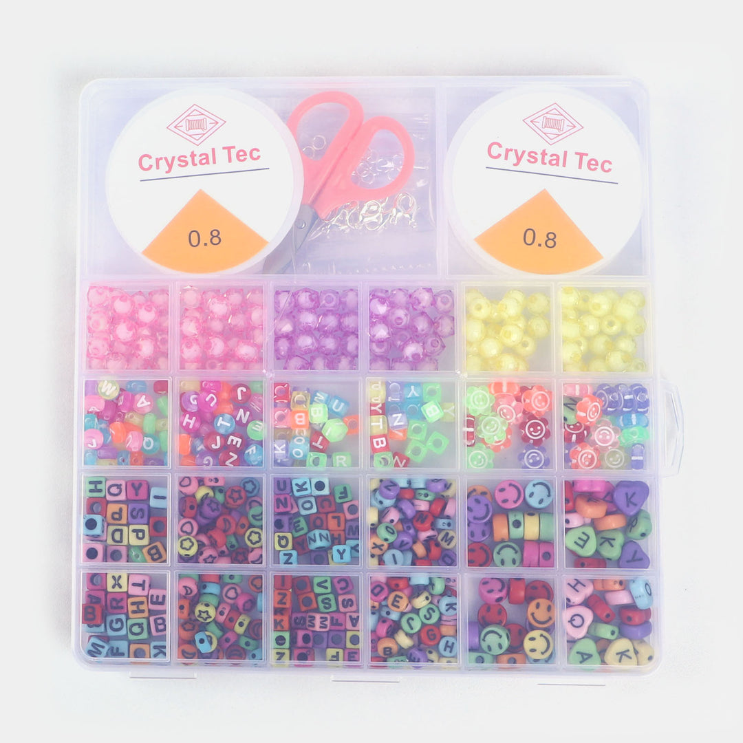 Girls Beads Set For Creative Play