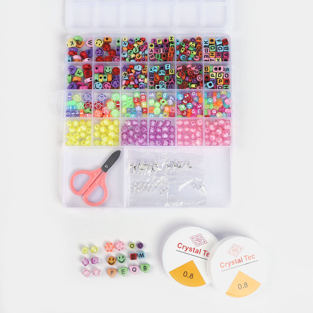 Girls Beads Set For Creative Play