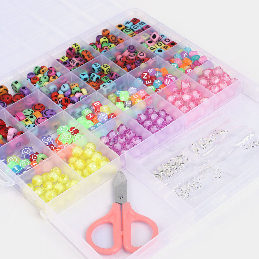 Girls Beads Set For Creative Play