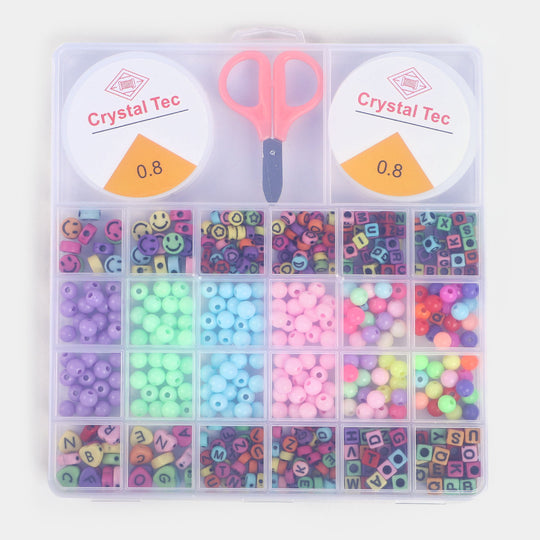 Girls Beads Set For Creative Play