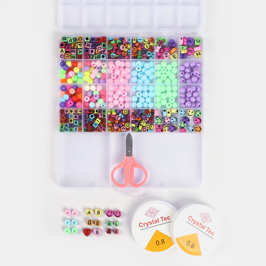 Girls Beads Set For Creative Play