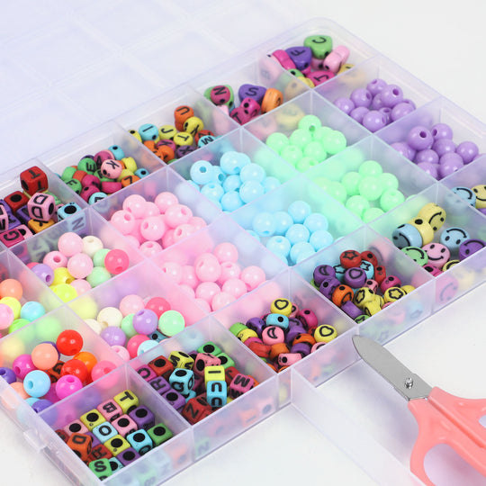 Girls Beads Set For Creative Play