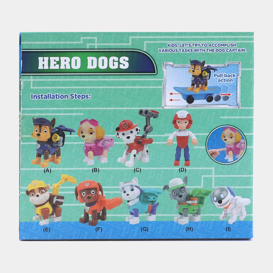 Pull Back Hero Dog For Kids