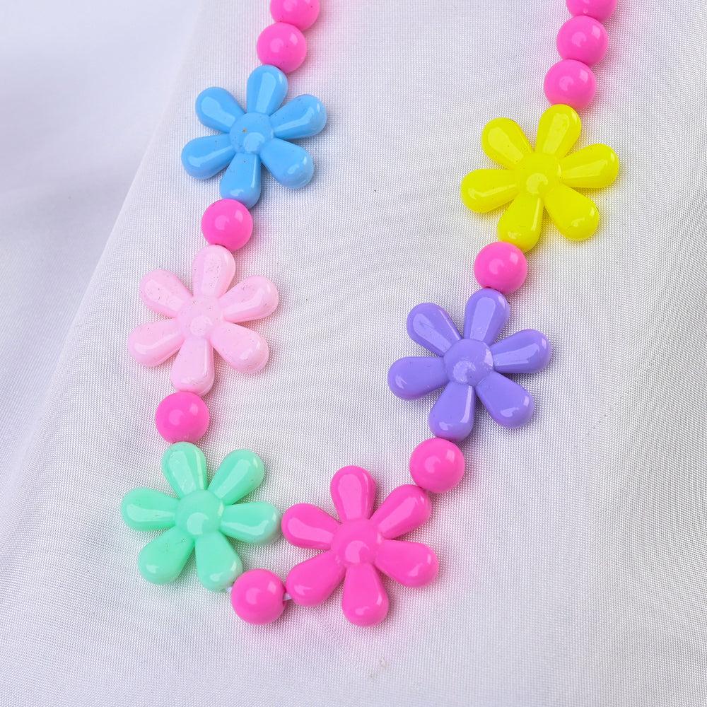 ELEGANT BEADED NECKLACE & BRACELET FOR GIRLS