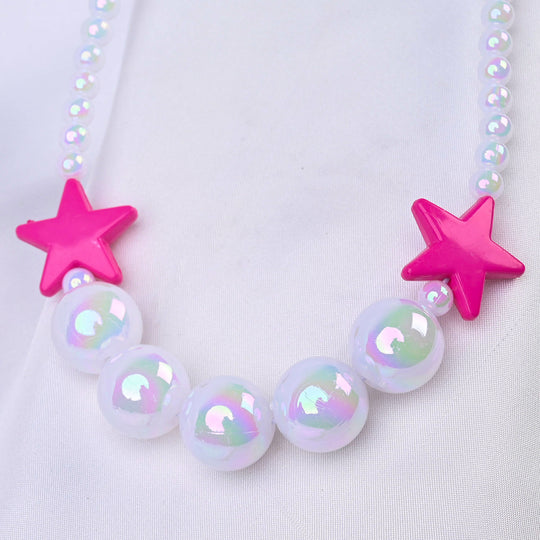 ELEGANT BEADED NECKLACE & BRACELET FOR GIRLS