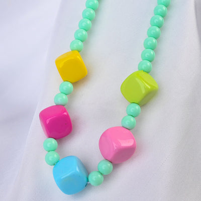 ELEGANT BEADED NECKLACE & BRACELET FOR GIRLS