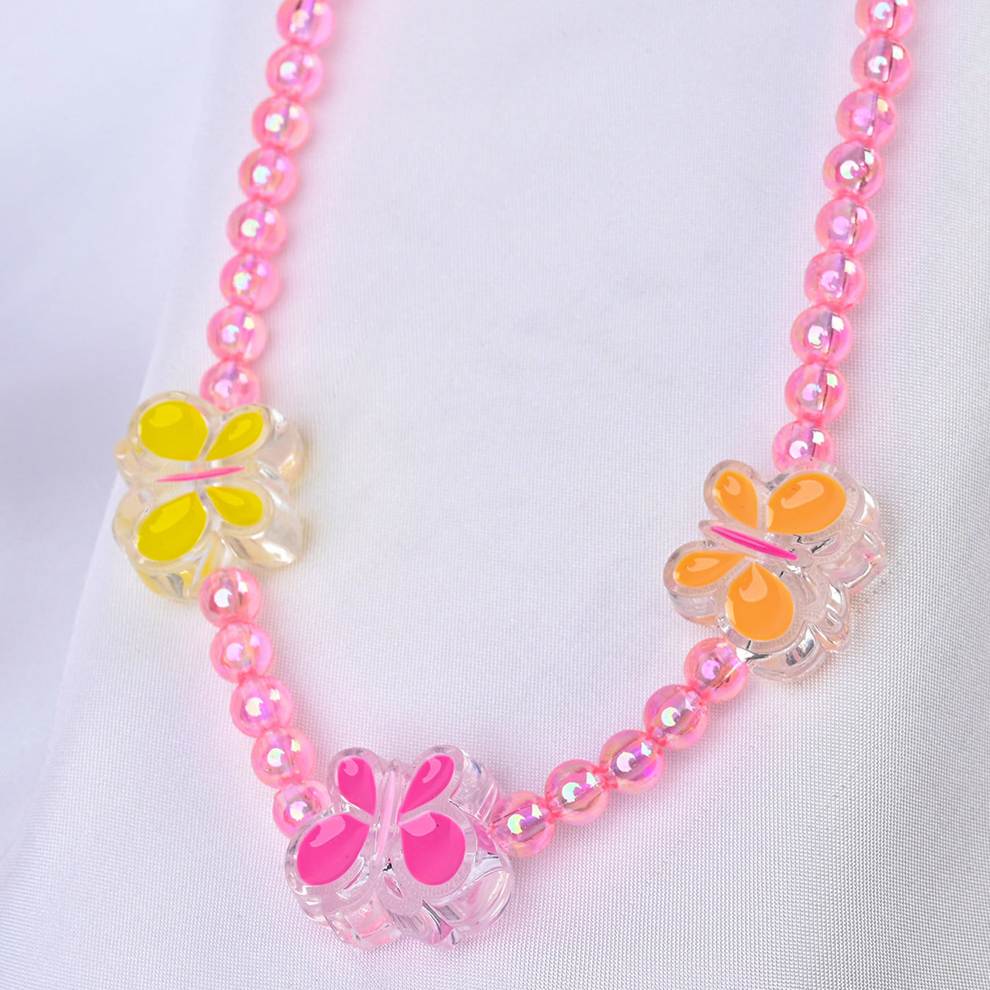 ELEGANT BEADED NECKLACE & BRACELET FOR GIRLS