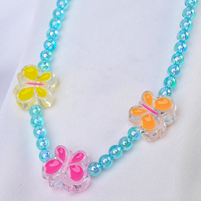 ELEGANT BEADED NECKLACE & BRACELET FOR GIRLS