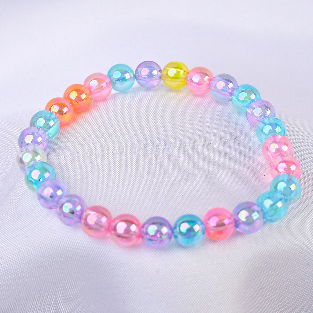 ELEGANT BEADED NECKLACE & BRACELET FOR GIRLS