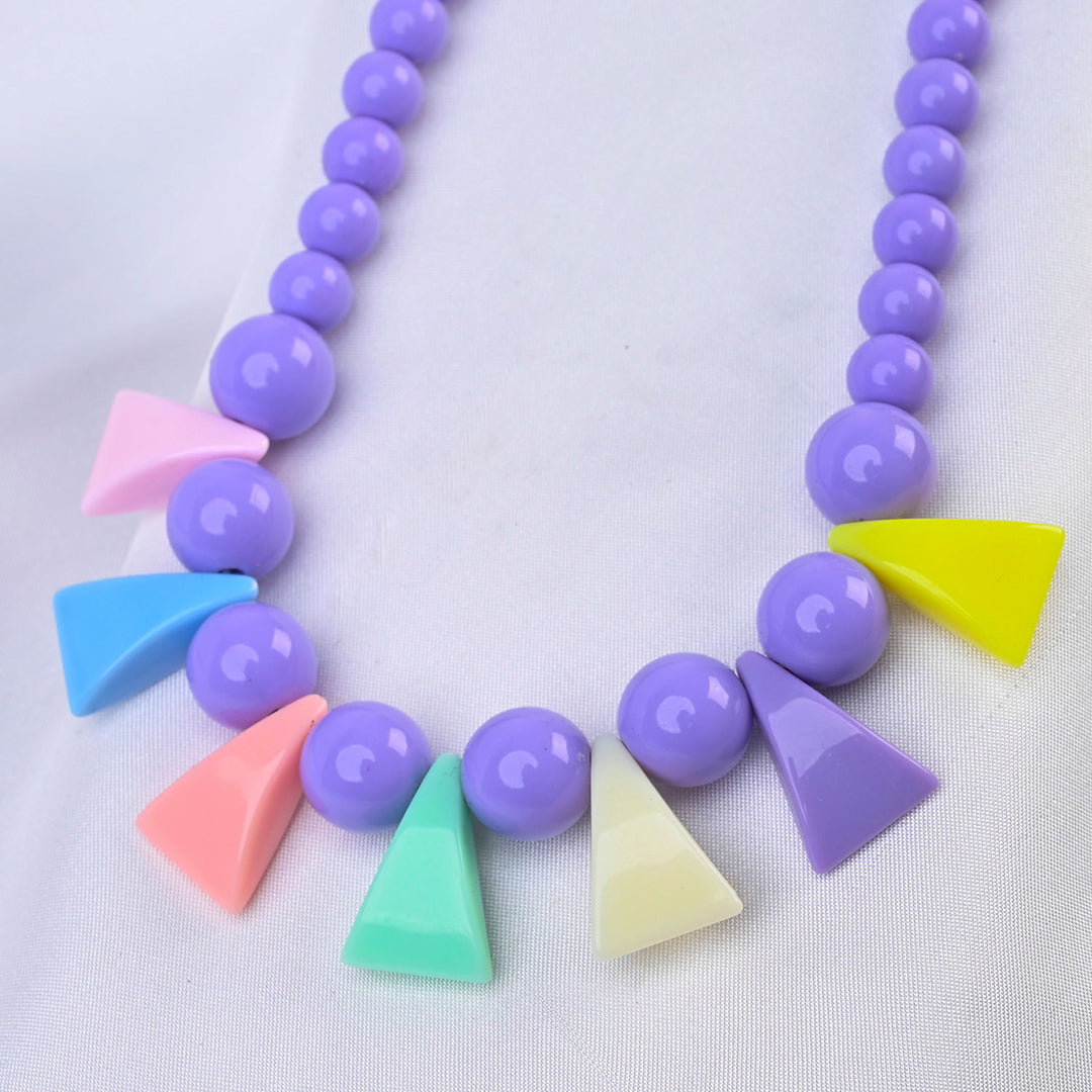 ELEGANT BEADED NECKLACE & BRACELET FOR GIRLS