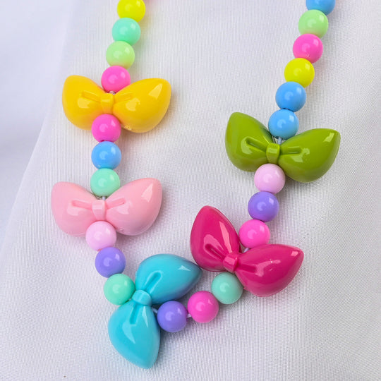 ELEGANT BEADED NECKLACE & BRACELET FOR GIRLS