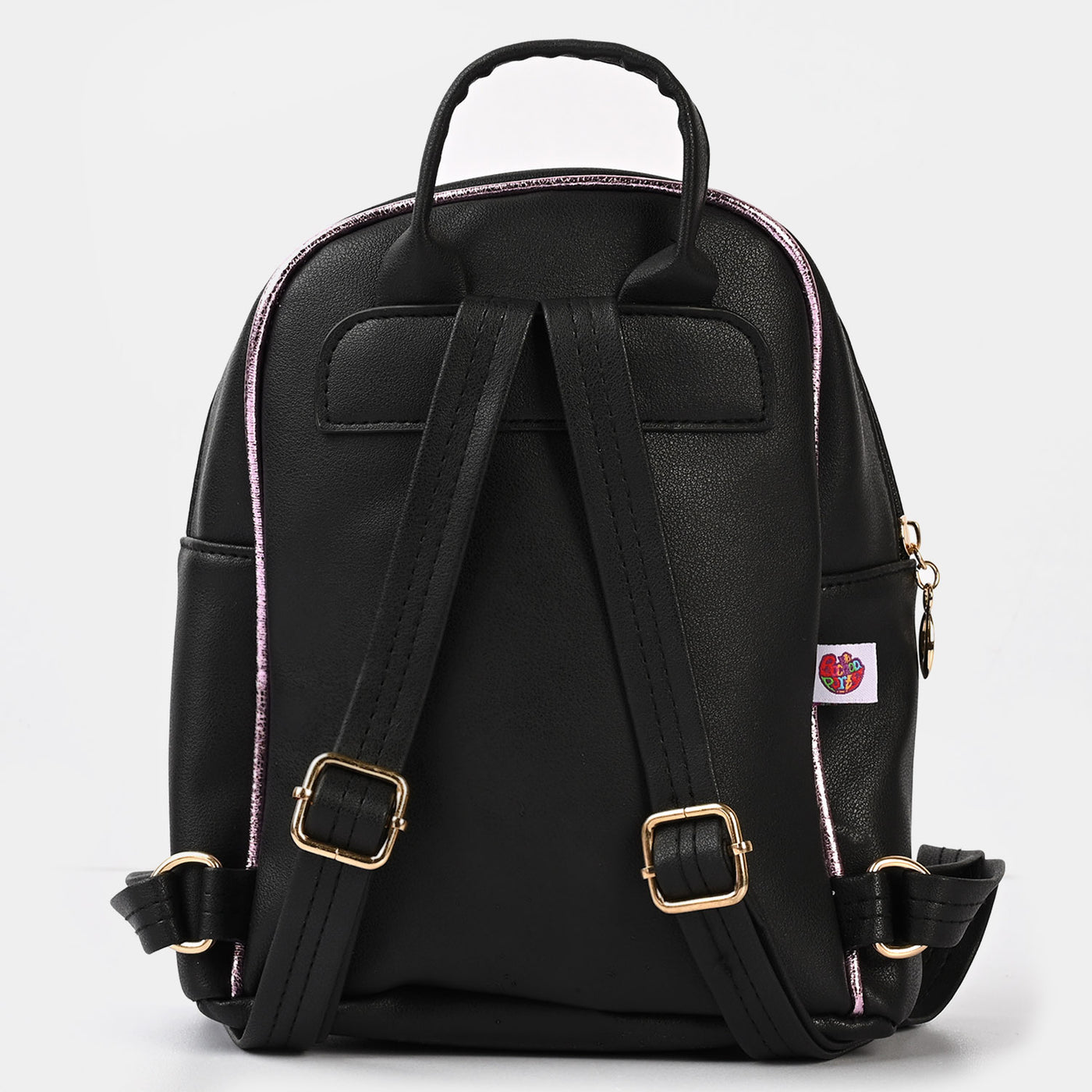 Fancy Backpack Cute Face Design BLACK