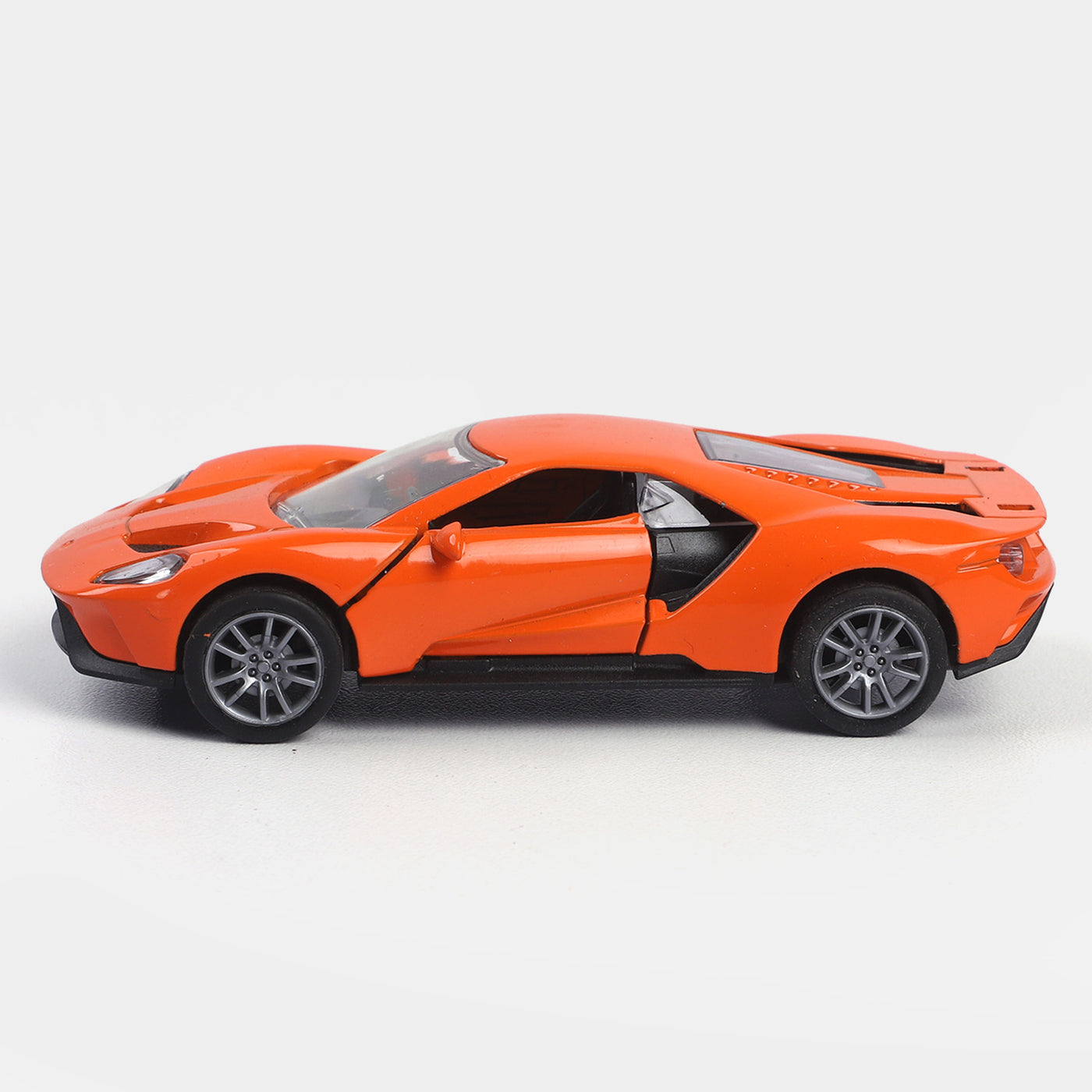 Die-Cast Model Pullback Car With Light Sound | ORANGE