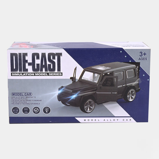 Die-Cast Model Pullback Jeep With Light Sound