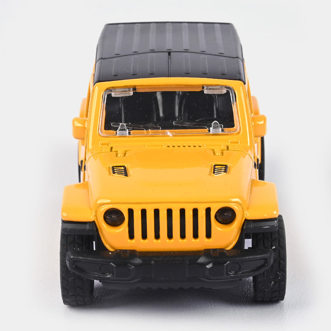 Die-Cast Model Pullback Jeep With Light Sound