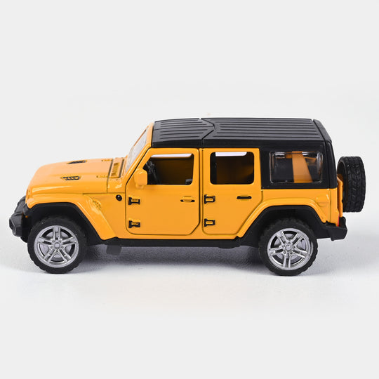 Die-Cast Model Pullback Jeep With Light Sound