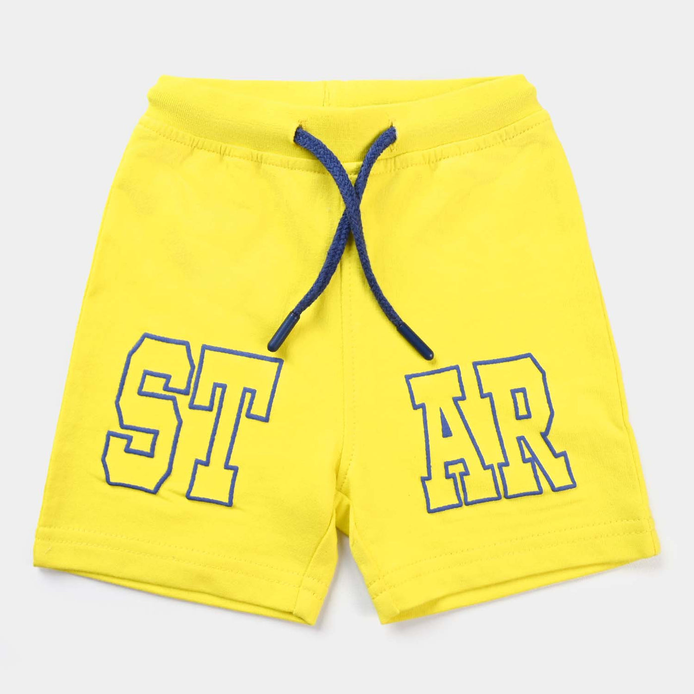 Infant Boys Cotton Terry Knitted Short STAR-B.Yellow