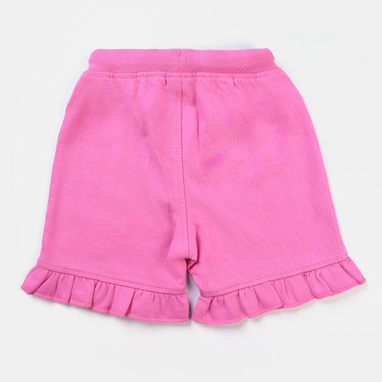 Girls Cotton Terry Short Be The Sun-S.Moon