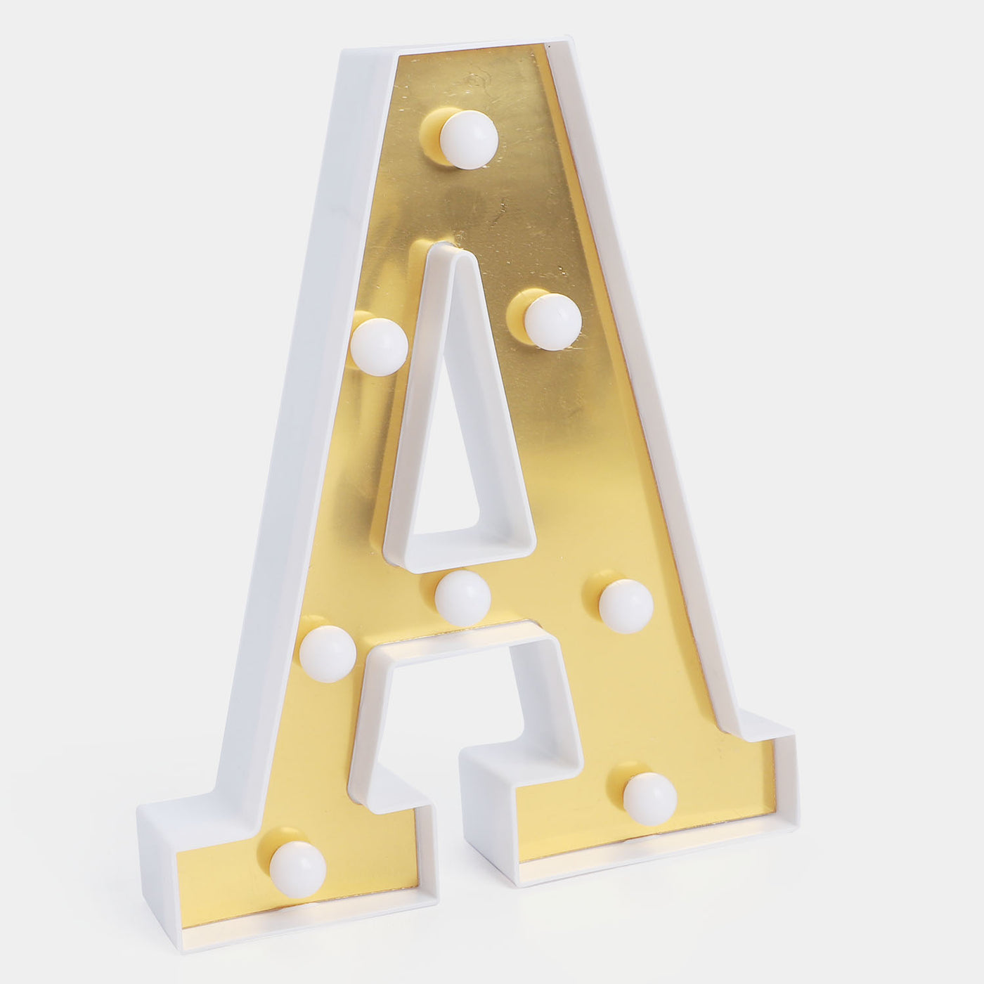 Decoration HB LED Light Golden "A"